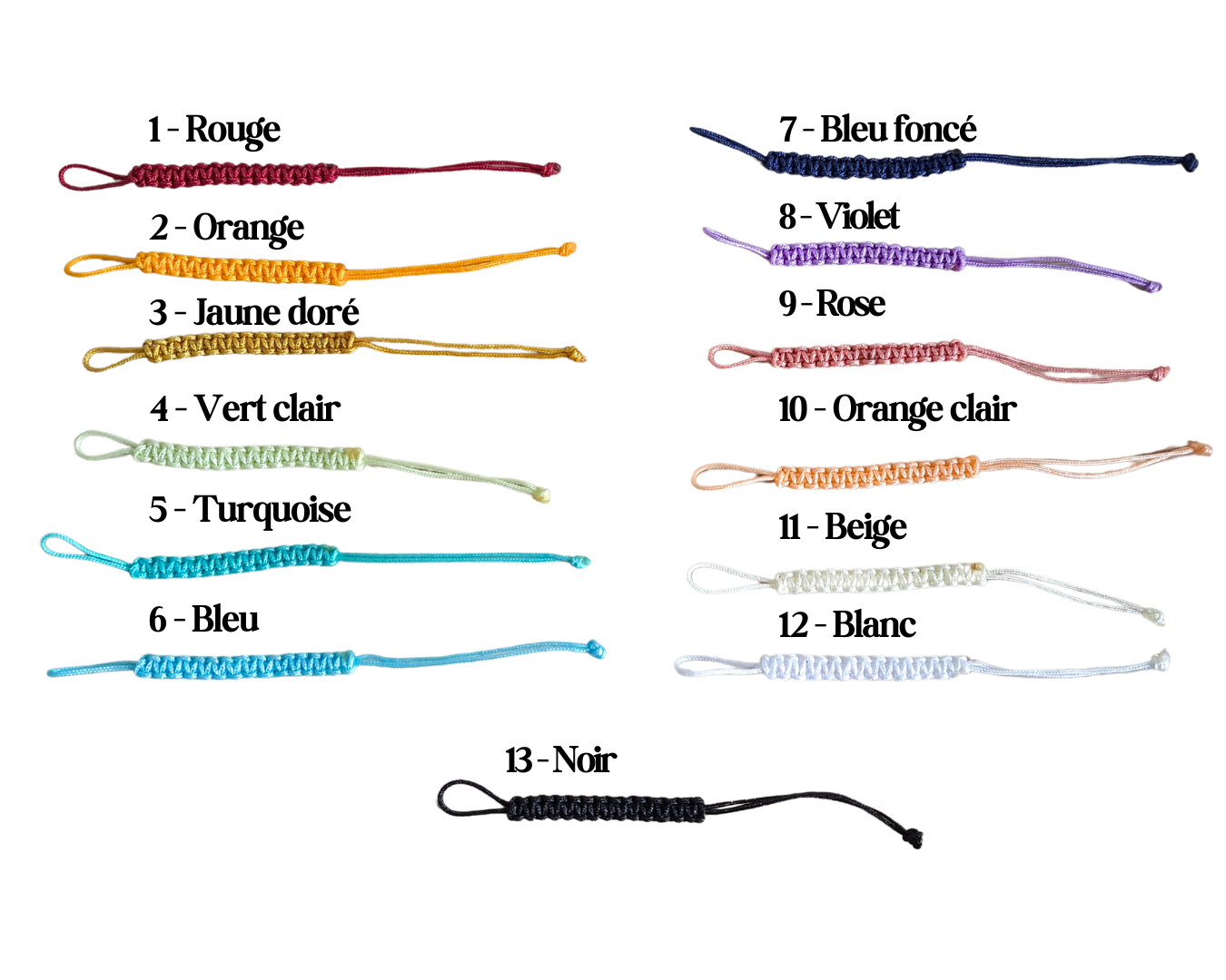 Bracelet Mini Tournesol - 13 couleurs